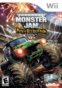 Monster Jam: Path of Destruction Wii  box art